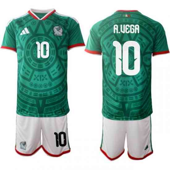 Mexicoa 2026 FIFA World Cup Soccer Jersey Green #10 A.VEGA